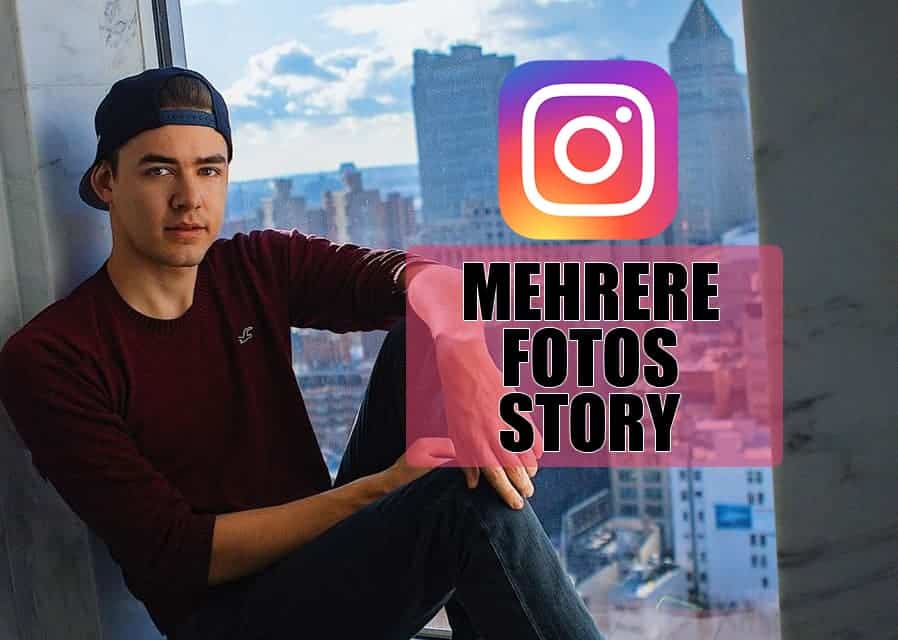 Wie poste ich eine Instagram Story mit mehreren Bildern gleichzeitig