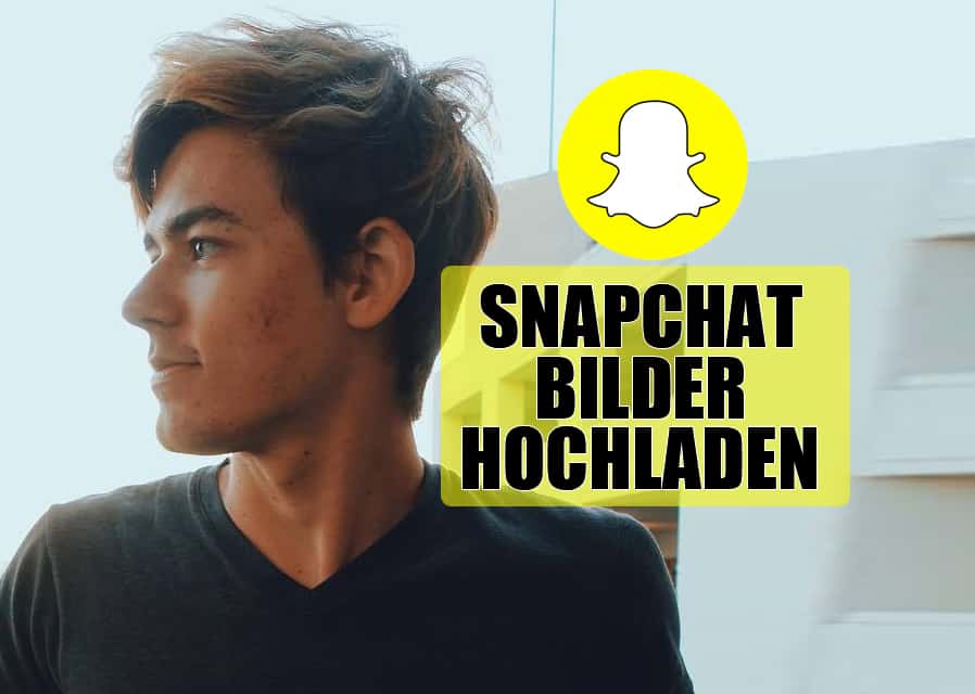 Wie fügt man auf Snapchat Bilder aus der Galerie hinzu
